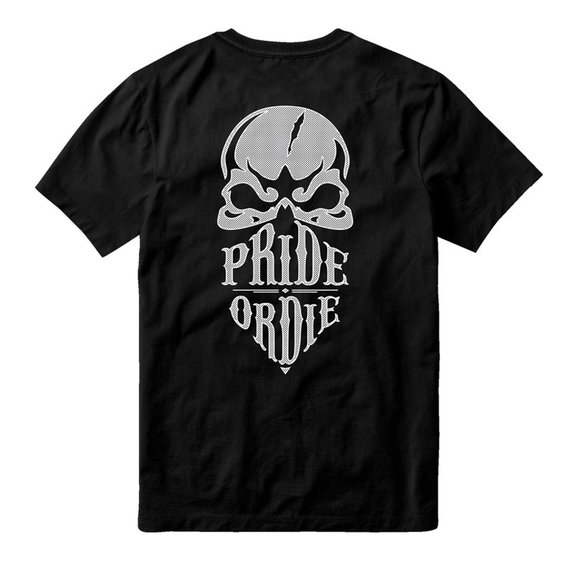 PRiDEorDiE reckless v2 T-Shirt -black